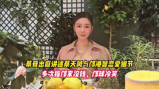 蔡天凤离婚后仍花6000万供养前夫全家，最终被害