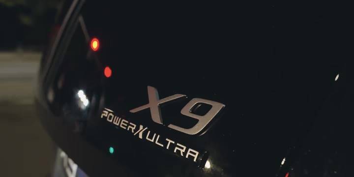 小鹏X9黑武士极夜黑，暗夜星舰气场拉满