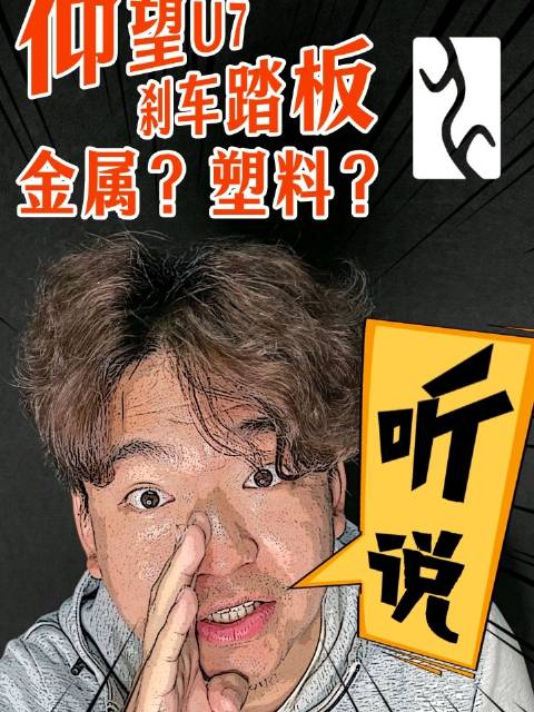 仰望U7刹车踏板材料实测！