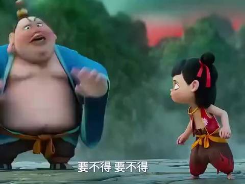 大人说话小孩插不上嘴，干着急…哈哈哪吒