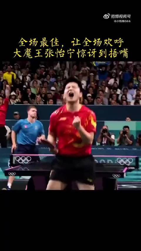 樊振东全学会霸王拧侧切爆冲，自信夺冠