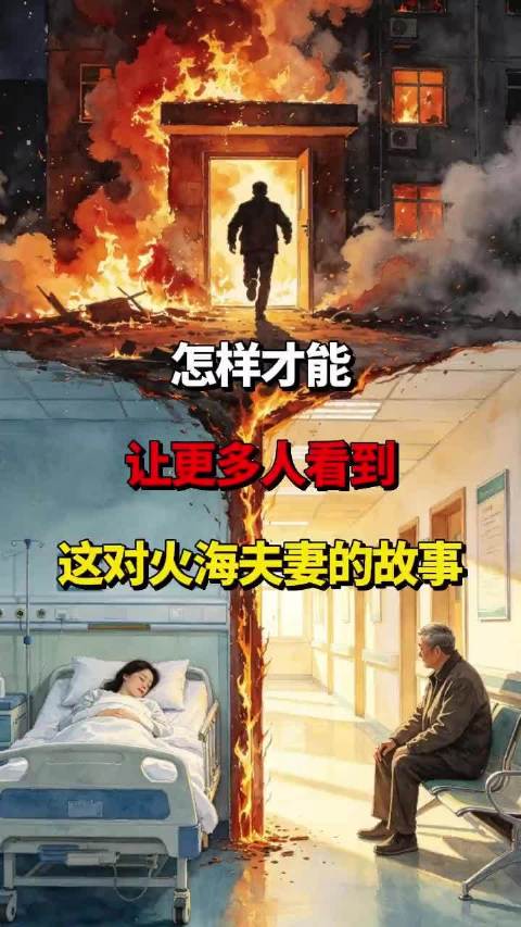 怎样才能让更多人看到这对火海夫妻的故事