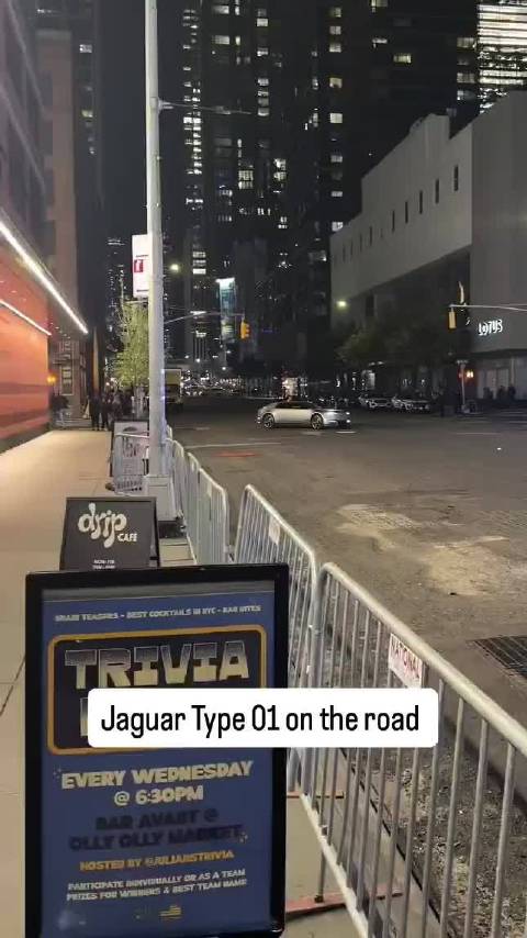 捷豹Type01上街视频来了，这感觉怎么样？