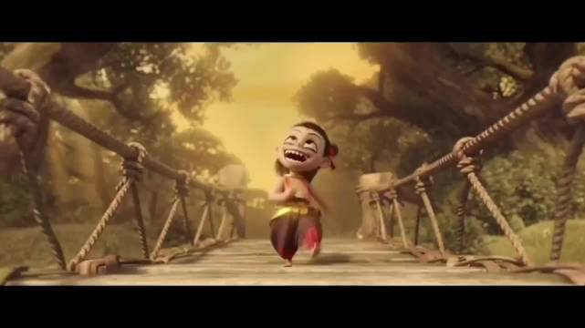 掉入陷阱受到惊吓的吒儿也太可爱了叭 哪吒