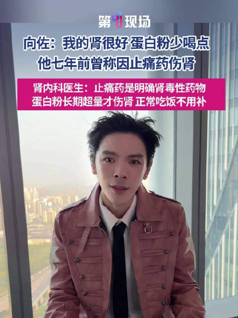 向佐叮嘱少喝点蛋白粉 肾内科医生：蛋白粉长期超量，会伤肾