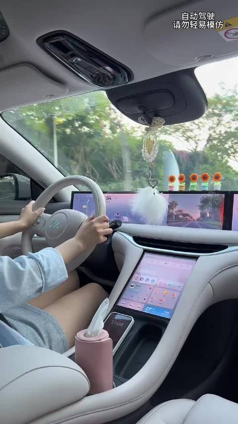 开着20万落地的智己l6 打开自动驾驶 听着带柏林之声的DJ这种感觉也太爽了吧！…