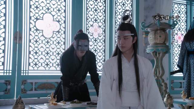 蓝湛的一句话，揭示魏婴的身份归属，他已经是蓝家人了 Cr logo