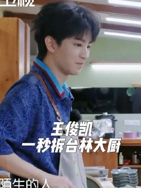 王俊凯一秒拆台林大厨