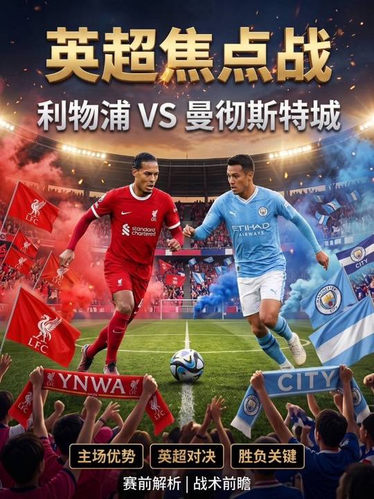 英超 利物浦vs曼城 赛事深度分析