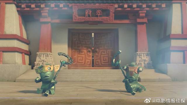 门卫只顾互相指责，哪吒直接蒙混出关，属实是玩忽职守
