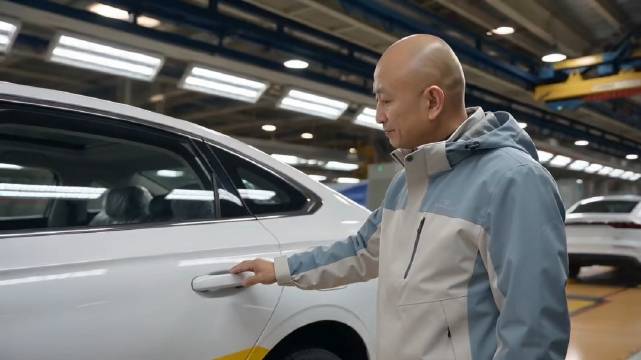 沈阳吉利智慧工厂自动化产线展现中国智造实力