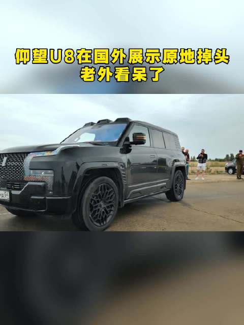 仰望U8在国外展示原地掉头，老外看呆了！
