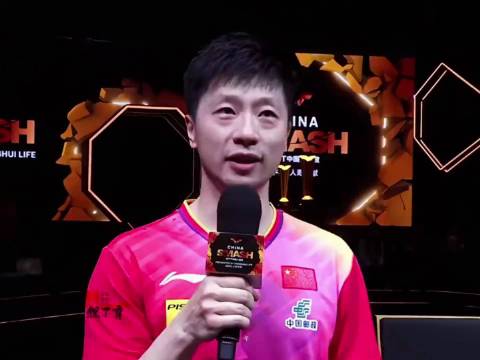 仅仅是马龙脱口而出的一句话，竟让场边的王励勤当场破防