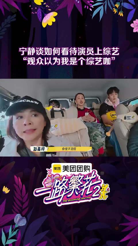 宁静称演员上综艺不影响演戏，业务能力才是关键