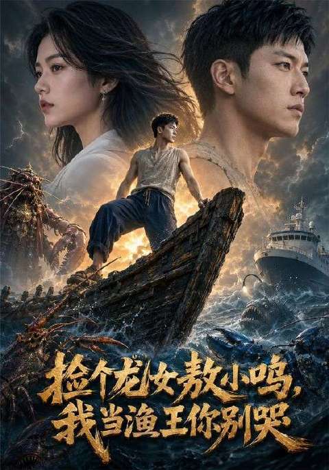 短剧·捡个龙女敖小呜，我当渔王你别哭-第33集-底层渔夫林海遭拜金女分手，意外收养下凡摆烂的三岁的龙宝。为宠新爹，龙宝动