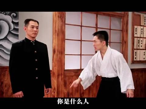 陈真握剑杀入虹口道场，一人打趴全场日本人