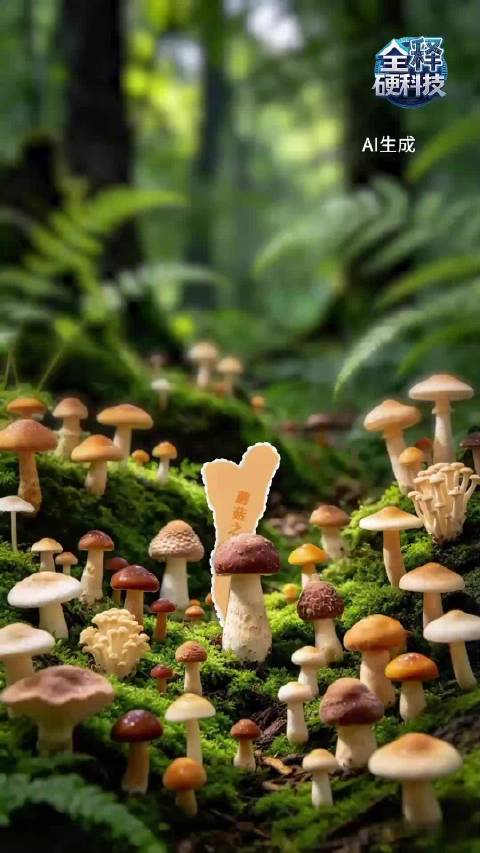 云南发现半米高霸王滇菌