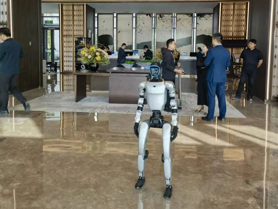2026 Artificial Intelligence Industry Conference Debuts in Jinan Start-up Area with Fleet of Service Robots