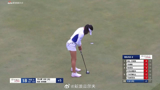 2026别克LPGA锦标赛第二轮 刘宇婕拿下收官鸟