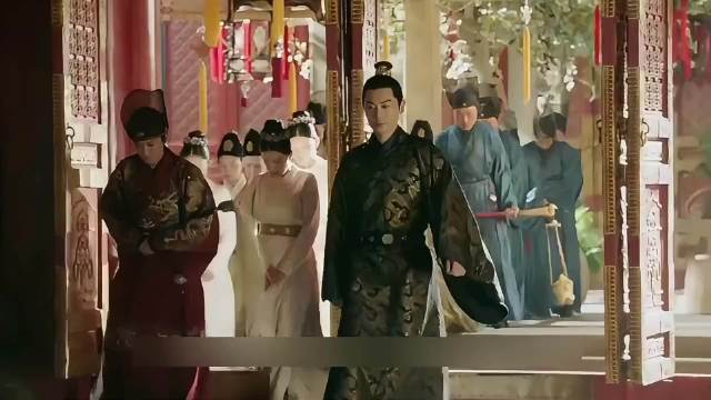 宣宗出征前，和皇后和皇妃告别，爱与不爱一目了然