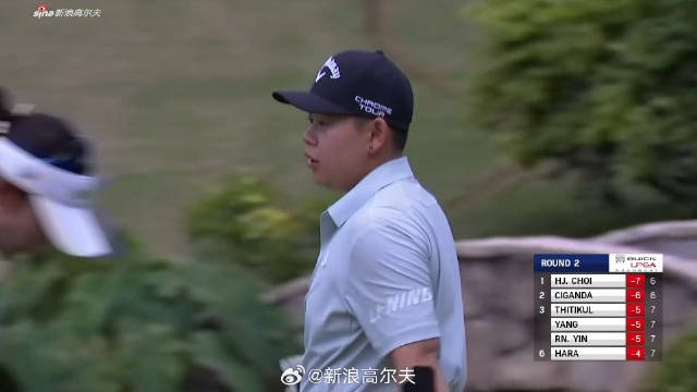 2026别克LPGA锦标赛第二轮 @曾莉棋_golf 8号洞长推抓鸟