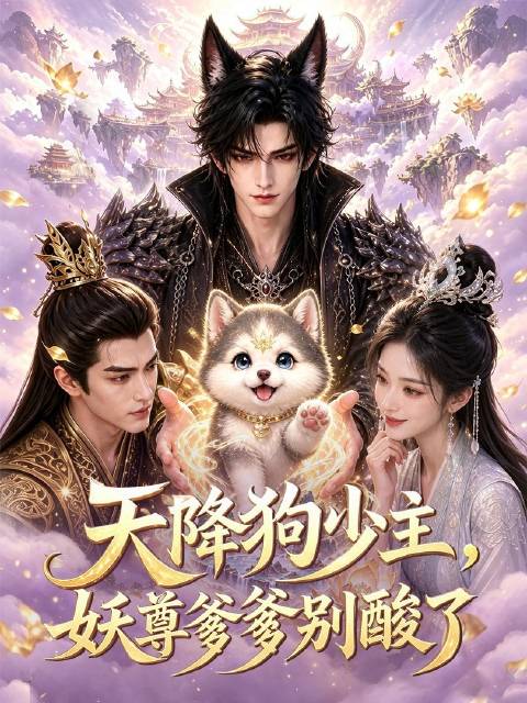 短剧·天降狗少主，妖尊爹爹别酸了-第30集-仙兽糖糖溜下仙界寻找爹爹，意外落入妖尊凌烬怀中。凌烬为赌气认她作女儿，却渐渐