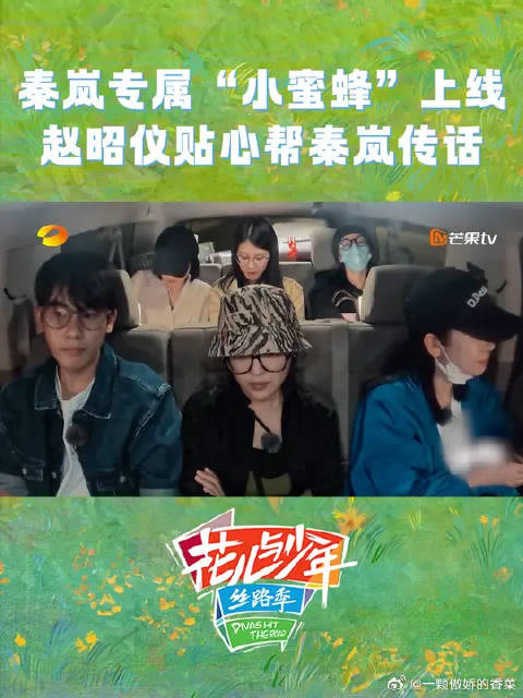 赵昭仪帮秦岚向司机提问，专属小蜜蜂上线