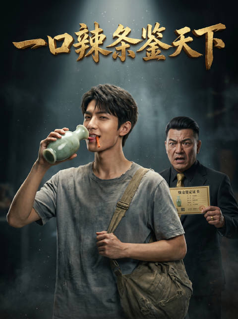短剧·一口辣条鉴天下-第25集-前国家级首席鉴定师沈鱼，因坚守原则不肯指鹿为马，被人做局背了黑锅，丢了铁饭碗，沦落江城当