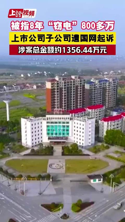 正虹科技子公司被诉窃电8年 遭追讨1356万