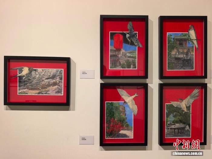 匈牙利艺术家描摹山西千年古建 架文明互鉴之桥