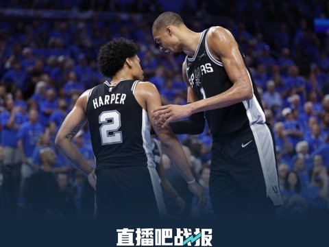 马刺轻松大胜国王,文班哈珀福克斯等人状态良好,西蒙斯爆发惊艳 马刺轻松大胜国王,文班哈珀福克斯等人状态良好,西蒙斯爆发惊艳