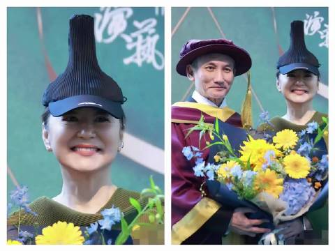 林青霞向徐克献花，提及施南生