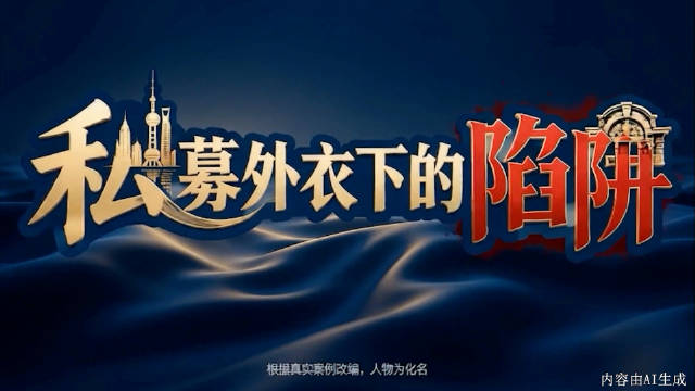 AI视频丨私募外衣下的陷阱