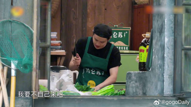 听到黄磊说想去中餐厅当主厨，何炅的表情太真实综艺黄磊王俊凯何炅王勉