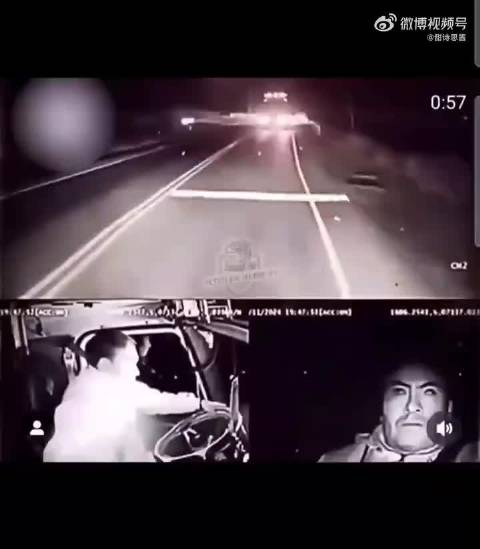 刹车失灵的卡车，司机眼中的恐惧