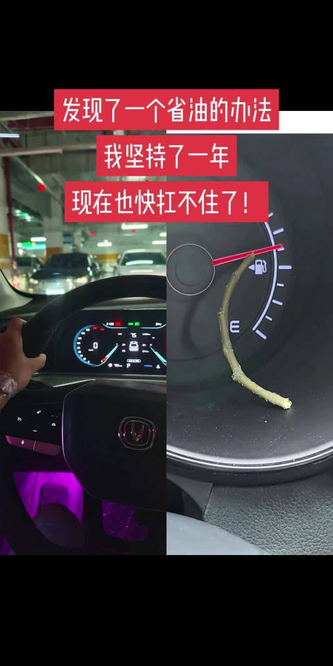 发现了一个省油的妙招！