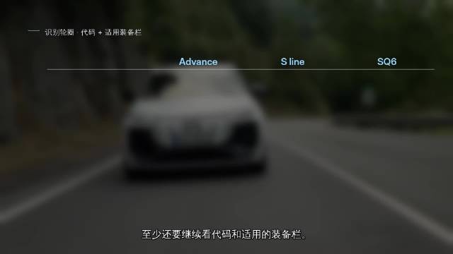 奥迪Q6 e-tron选装目录曝光 同款轮圈跨配置提供