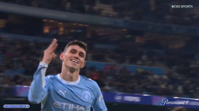 Manchester City vs. AEK Athens全场英文集锦 福登帽子戏法