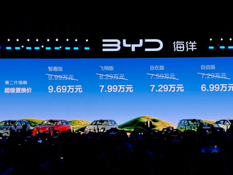 比亚迪第二代海鸥来了,6.59万元起售,这次升级真不小! 比亚迪第二代海鸥来了,6.59万元起售,这次升级真不小!