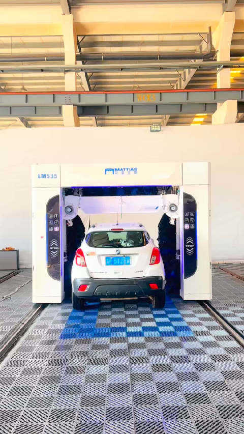 加油站毛刷洗车机 全自动自动洗车 全自动电脑洗车机