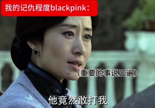 伪装者最近又出新梗了 常看常新 我的记仇程度blackpink