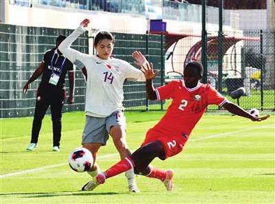 中国U17女足顺利迈过世界杯第一关