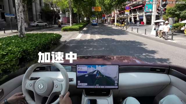 风神L8+天元智驾T800夹缝避逆行电动车与临停车