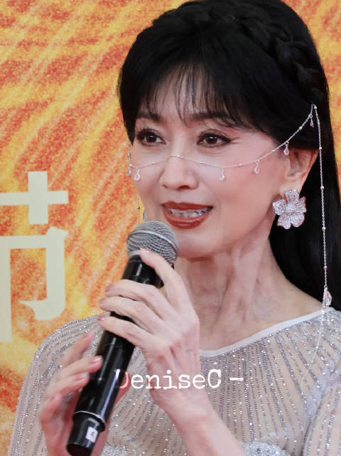 赵雅芝西安出席第13届丝绸之路国际电影节采访