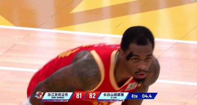塔克绝杀失败，吉林男篮在客场战胜卫冕亚军浙江广厦