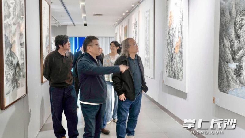 近120件精品展出!中部六省中国画邀请展亮相长沙 近120件精品展出!中部六省中国画邀请展亮相长沙