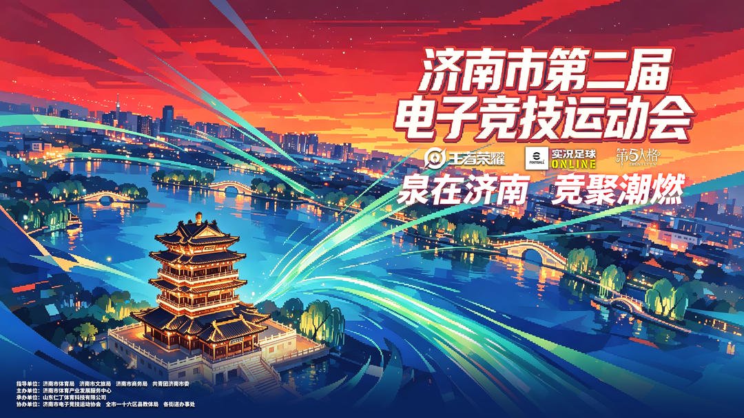 80支战队商圈集结!济南市第二届电子竞技运动会即将燃情开赛 80支战队商圈集结!济南市第二届电子竞技运动会即将燃情开赛