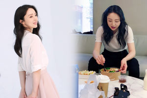 董璇复工拍写真 被吐槽双下巴只吃菜