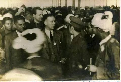 1947年2月召开的彬龙会议。