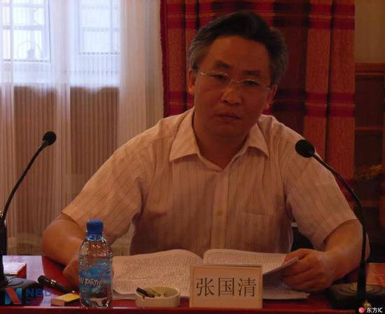 ▲2007年6月,时任中国兵器工业集团公司总经理的张国清。图片来源:东方IC